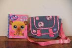 Littlest pet shop tas en boekje, Ophalen of Verzenden, Zo goed als nieuw, Jongen of Meisje