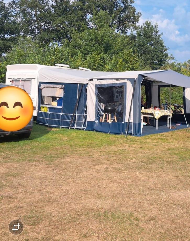 Voortent met luifel en inclusief de buizen, Caravans en Kamperen, Caravan accessoires, Gebruikt, Ophalen