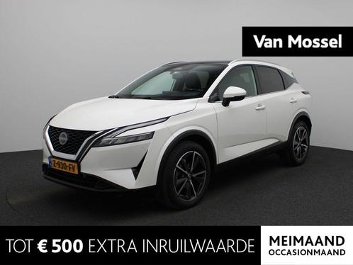 Nissan Qashqai 1.3 MHEV Xtronic Tekna | Automaat | Panorama-, Auto's, Nissan, Bedrijf, Te koop, Qashqai, 360° camera, Achteruitrijcamera