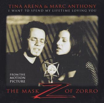CD=>sale TINA ARENA & MARC ANTHONY - The Mask Of Zorro -   beschikbaar voor biedingen