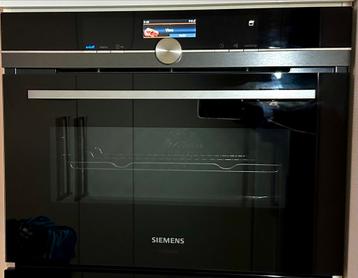 Luxe SIEMENS inbouw Combi-oven/Stoomoven CS856GNB7 (WiFi) beschikbaar voor biedingen