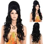 Luxe Amy Winehouse Beehive pruik lang opgestoken haar, Verzenden, Nieuw, Pruik of Haarverlenging