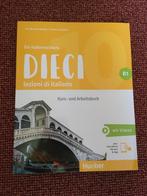 Italiaans werkboek - Dieci B1, Boeken, Studieboeken en Cursussen, Niet van toepassing, Nieuw, Ophalen of Verzenden, Hueber