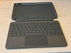 Logitech Combo touch voor IPad 10.2 inch, 10 inch, Bescherming voor- en achterkant, Ophalen of Verzenden, Gebruikt
