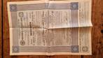 Russische obligaties, Postzegels en Munten, Aandelen en Waardepapieren, Ophalen of Verzenden, Voor 1920