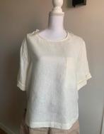 Linnen blouse top met korte mouwen, Overige kleuren, Zara, Nieuw, Ophalen of Verzenden