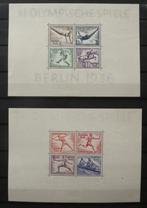 Duitse Rijk 1936 blok 5 en 6 Sommerspiele Berlin (B35-17), Verzenden