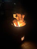 Brandton vuurkorf vuurton bbq olievat oliedrum, Ophalen of Verzenden, Zo goed als nieuw