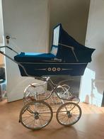 Vintage kinderwagen donkerblauw, Kinderen en Baby's, Ophalen, Zo goed als nieuw, Overige merken