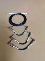 FENDER signature cable 150cm. en 3 x SQUIER patchkable 15cm, Ophalen of Verzenden, Zo goed als nieuw, Solid body, Fender