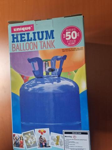 3 helium tanks voor 50 ballonnen per tank beschikbaar voor biedingen