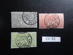 nl - strijd tegen tuberculose 1906 (cc-91), Postzegels en Munten, Postzegels | Nederland, Ophalen of Verzenden, T/m 1940, Gestempeld
