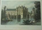 Chateau de chenoncheaux Schilderij, Antiek en Kunst, Kunst | Schilderijen | Klassiek, Ophalen