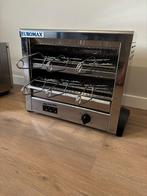 Euromax Toaster Dubbellaags + 6 klemmen, Witgoed en Apparatuur, Contactgrills, Ophalen, Uitneembare platen, Zo goed als nieuw