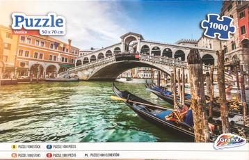 Puzzel 1000 st; Venice, Italië. Grafix puzzel beschikbaar voor biedingen