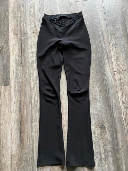 Zwarte tregging mt S (Zara), Kleding | Dames, Broeken en Pantalons, Gedragen, Maat 36 (S), Zwart, Lang, Ophalen of Verzenden
