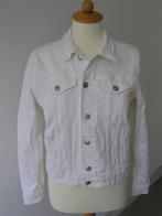 Wit spijkerjack maat 40., Kleding | Dames, Jasjes, Kostuums en Pakken, Maat 38/40 (M), H&M, Wit, Nieuw