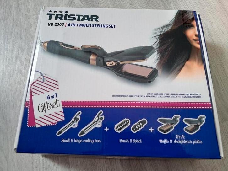 Nieuwe Tristar HD-2368 6-in-1 Multistyler krultang set, Sieraden, Tassen en Uiterlijk, Uiterlijk | Haarverzorging, Nieuw, Krultang of Stijltang