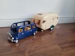 Sylvanian Families autobus met caravan, Ophalen of Verzenden, Zo goed als nieuw