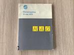 N.A.O. Dienstregeling 1970, Ophalen of Verzenden, Gebruikt, Trein, Boek of Tijdschrift
