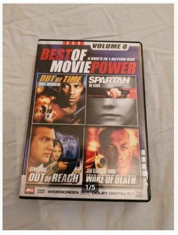 Dvd box best of movie power volume 8 hh beschikbaar voor biedingen