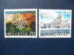 Postzegels Zwitserland 2002 stadsmuur - cw. € 2,50., Postzegels en Munten, Ophalen of Verzenden, Gestempeld