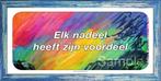 Partij 1000 ingelijste spreuken, leuk voor beurs/rommelmarkt, Ophalen, Nieuw