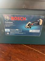 Bosch haakse slijper gws18v-7 naakt, Ophalen of Verzenden, Nieuw, 700 tot 1000 watt, Haakse handslijpmachine