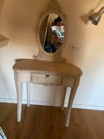 Gebruikte kaptafel met spiegel, Antiek en Kunst, Ophalen of Verzenden