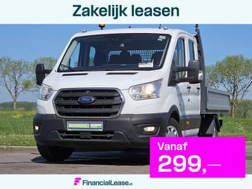 FORD TRANSIT 350 l4 d.c open laadbak! beschikbaar voor biedingen