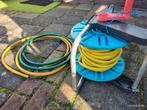 tuinslang en haspel, Tuin en Terras, Ophalen, Gebruikt, Tuinslang