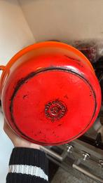Le creuset braadpan, Huis en Inrichting, Keuken | Potten en Pannen, Ophalen of Verzenden, Gebruikt, Gietijzer, Koekenpan of Braadpan