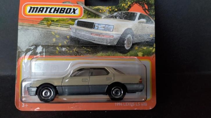 Lexus LS 400 1994 1:64 3inch Matchbox Pol, Hobby en Vrije tijd, Modelauto's | Overige schalen, Nieuw, Auto, Ophalen of Verzenden