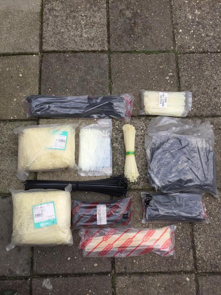 Diverse Tie-wraps,kabelbinders(nieuw), Hobby en Vrije tijd, Knutselen, Nieuw, Ophalen of Verzenden
