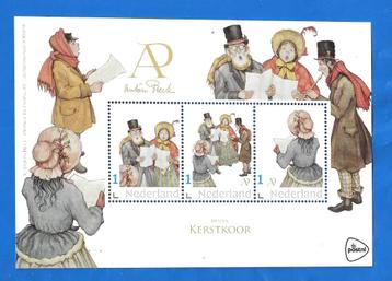 Anton Pieck – Kerstkoor (postzegelvel)  beschikbaar voor biedingen
