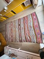 Turkse wollen kilim - Handgemaakt vloerkleed, Gebruikt, 100 tot 150 cm, 200 cm of meer, Ophalen of Verzenden