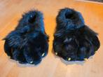 Furry fursuit feetpaws zwart geel, Hobby en Vrije tijd, Kostuums, Theaterbenodigdheden en LARP, Ophalen of Verzenden, Nieuw
