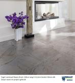 Tegel Laminaat Bruin Naxos 138cm lang X 32,6cm brede, Tegel laminaat vloer, 75 m² of meer, Nieuw, Ophalen of Verzenden