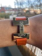 Hermès leren armband (vintage), Sieraden, Tassen en Uiterlijk, Armbanden, Ophalen, Gebruikt, Bruin, Leer