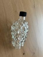 Glazen druivenflesje oud vintage retro, Ophalen of Verzenden