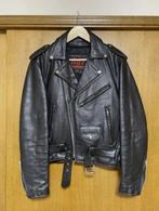 Grote Bikerjas, Motorjas, Bizon Leren Jas 3xl xxxl, Zwart, Overige maten, Ophalen of Verzenden, Zo goed als nieuw