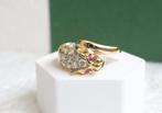 18 Karaat Gouden Panter Ring Met Diamanten En Robijn, Sieraden, Tassen en Uiterlijk, Ringen, 18 tot 19, Ophalen of Verzenden, Zo goed als nieuw