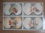 Franse kaarten - Kinderen in schelp - 1900, Verzamelen, Ansichtkaarten | Themakaarten, Ongelopen, Kinderen, Ophalen of Verzenden