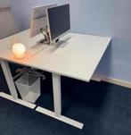 2x Slinger Zit Sta bureau Ikea Trotten 160x80cm, Ophalen, Zo goed als nieuw