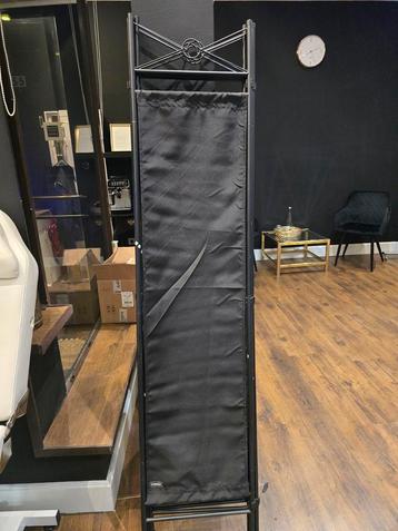 Zwarte Parawan / Kamerscherm - 50 euro beschikbaar voor biedingen