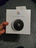Google Nest Learning Thermostat, Doe-het-zelf en Verbouw, Thermostaten, Ophalen of Verzenden, Slimme thermostaat, Nieuw