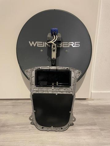Oyster 60 satelliet schotel – Nieuw & zelfstellend beschikbaar voor biedingen