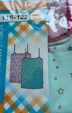 Nieuw! 2 hemdjes anni rolfi 116/122, Ophalen of Verzenden, Nieuw, Meisje, Nacht- of Onderkleding