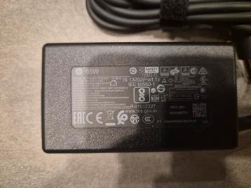 65W Originele HP Adapter 19.5V 3.33A 7.4X5.0mm Center Pin beschikbaar voor biedingen