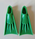 Vintage Barbie flippers groen #1608 Skin Diver, Ophalen of Verzenden, Kleertjes
